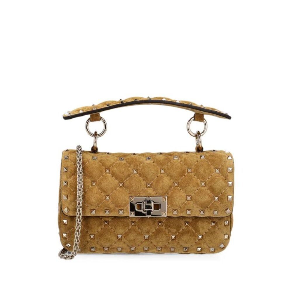 Valentino Garavani Women Rockstud Spike Small Leather Shoulder Bag